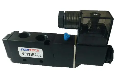 5/2 Tek Bobin Valfler