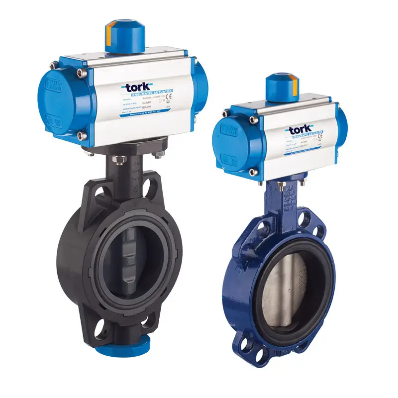 Tork - PAV 800 Pnömatik Aktüatörlü Wafer Kelebek Vana