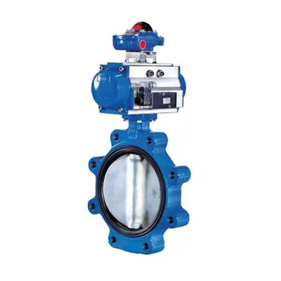 Tork - PAV 803 Pnömatik Aktüatörlü Lug Tip Kelebek Vana