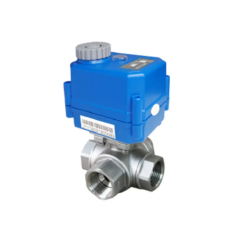 3 Yollu Mini Motorlu Vana