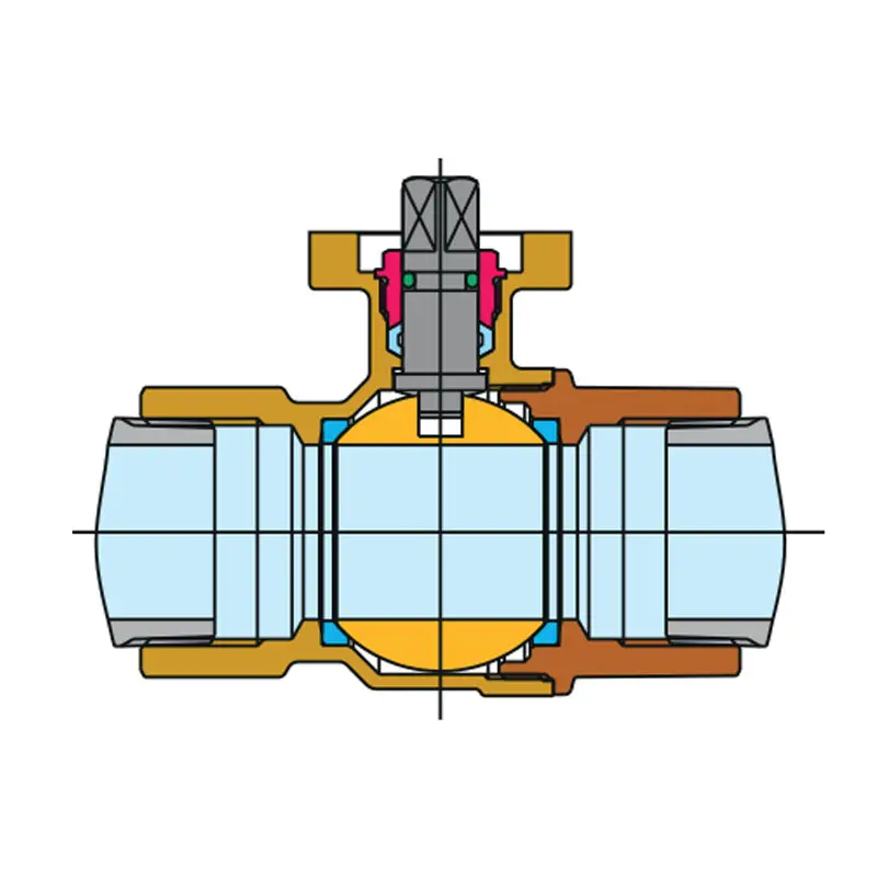 Pirinç Küresel Vana KV902