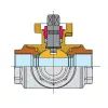 Pirinç Küresel Vana KV903