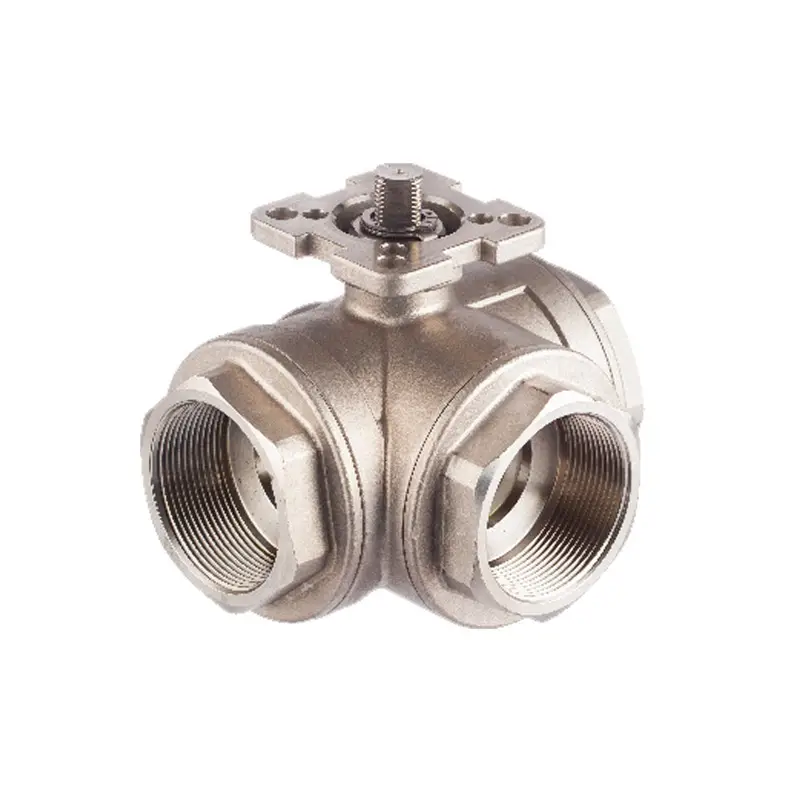 Paslanmaz Küresel Vana Dişli Tepe Flanşlı